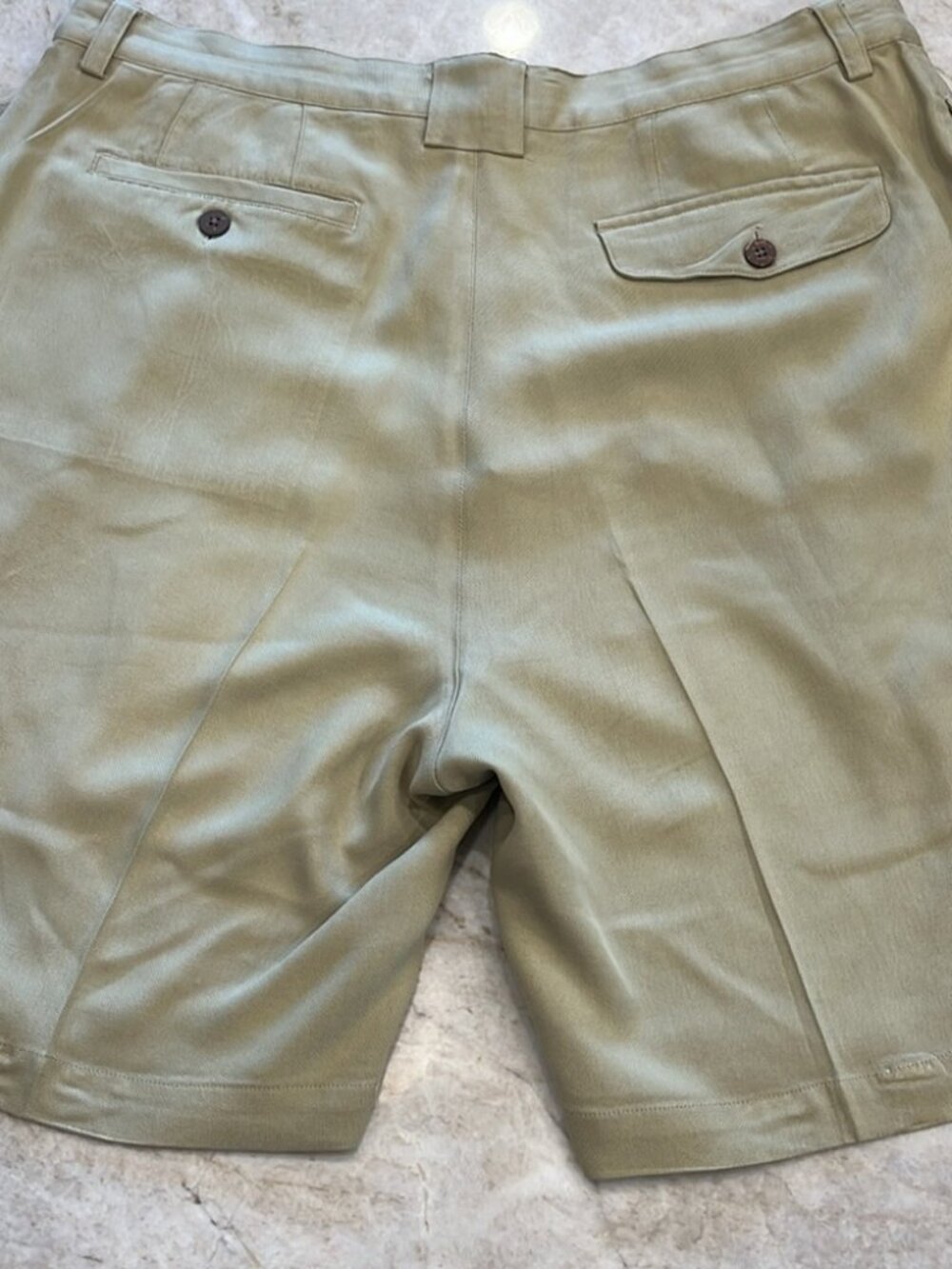 MEN'S SALE Tommy Bahama 100% Silk Bermuda Shorts | Sage Green | Men’s 36